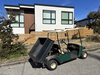 Ez Go Gas Utility Golf Cart 