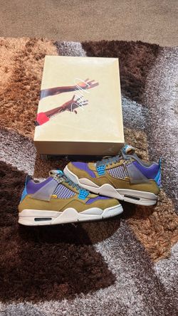 Jordan 4 Union Moss