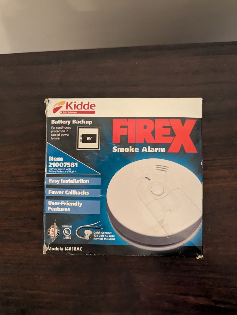 NIB Kidde FireX Smoke Alarm
