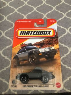 Matchbox 1985 Porsche 911 rally