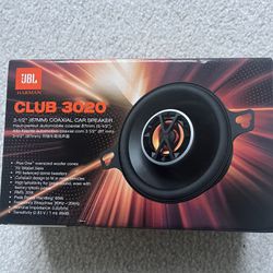 Brand New Club 3020 3 1/2 Jbl Speakers