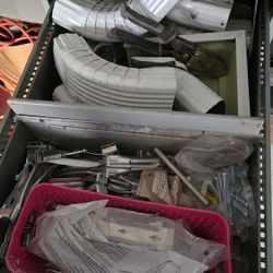 Parts for manufacturing gutters, complete equipment, and also electrical parts.