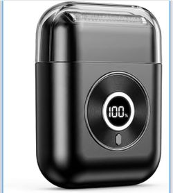 Electric Foil Shaver for Men, Cordless Razor for Face & Beard – 3 Floating Blades, 100-Min Runtime, USB-C Fast Charge, IPX7 Waterproof, Travel Ready, 