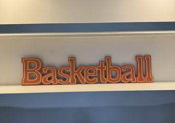 Basketball Wall Sign