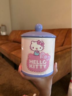 Lavender Hello Kitty Cookie Jar