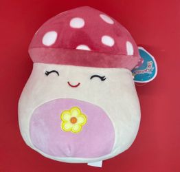 Original Squishmallows 8" Sakina The Mushroom