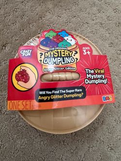 RMS Angry Glitter edition Dumplings squishy
