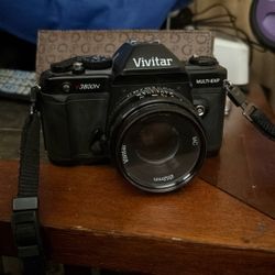 Vivitar SLR Camera - Black (VIV-V3800-50)