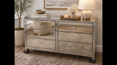 Beautiful Glass Dresser