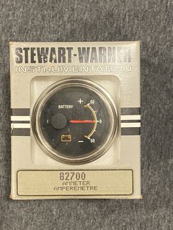 Stewart Warner Battery Amperemeter