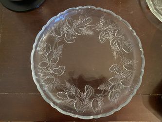 Glass Serving Plater