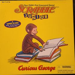 Scrabble Junior Curious George