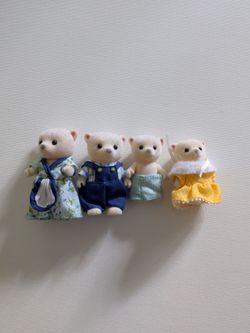 Calico Critters The Beaufort Polar Bear Family