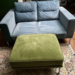 Mid Century Style Sofa & Loveseat 