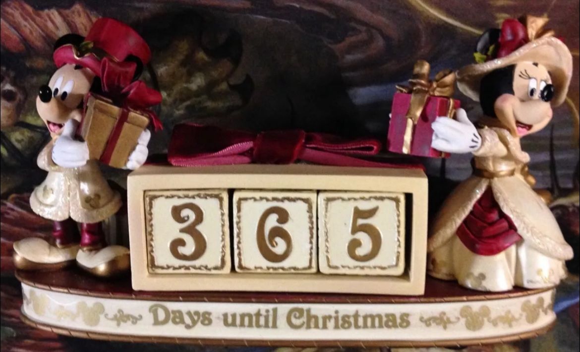 Disney calendar for Christmas