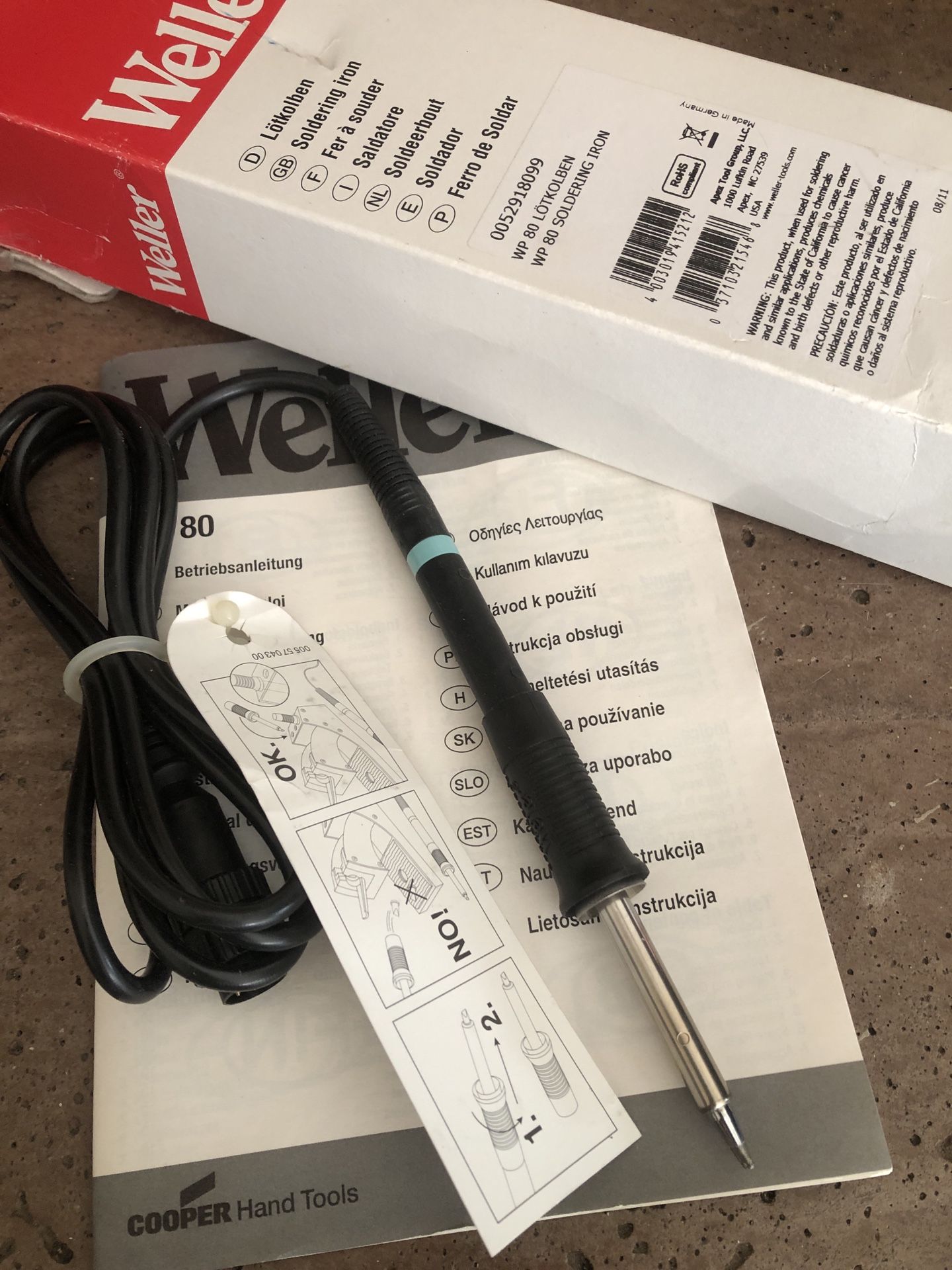 Weller WP80 Soldering Iron 