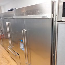 Kitchenaid Refrigerator And Freezer Side By Side 48" Inch