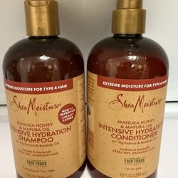 Shea Moisture Shampoo and Conditioner 2 x $15