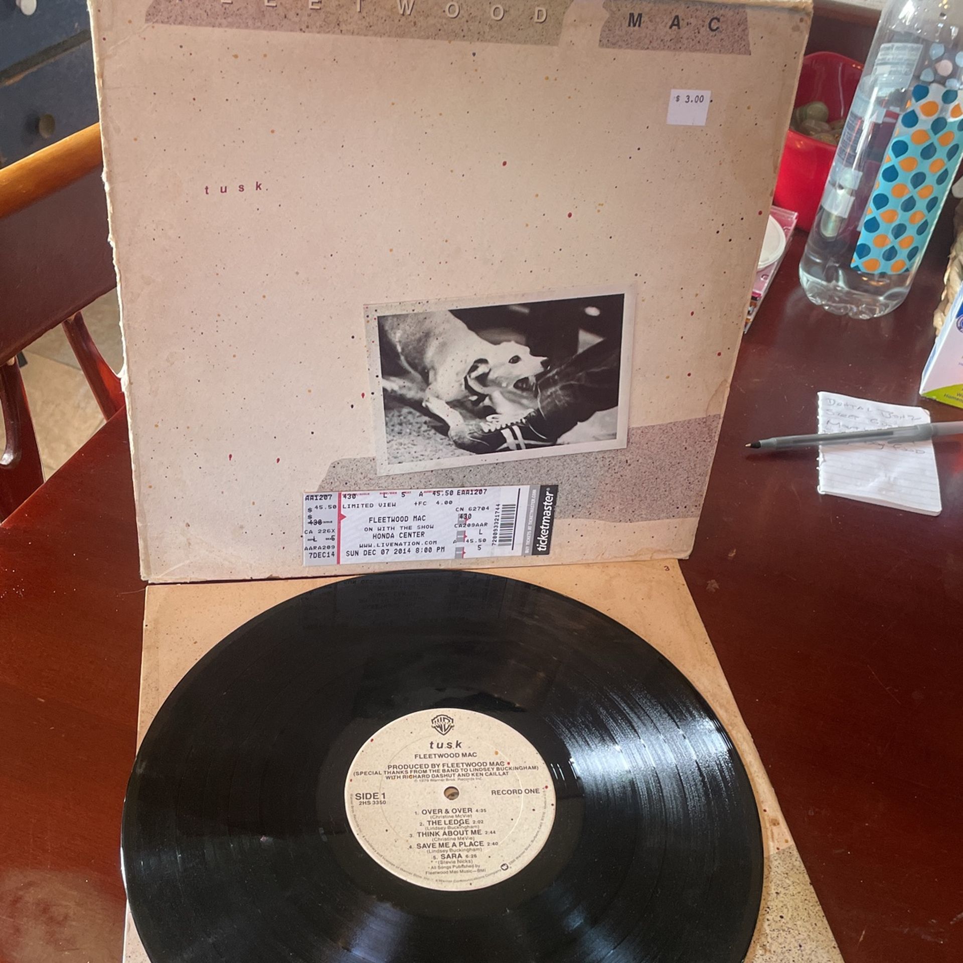 Fleetwood Mac- Tusk! Vinyl Album( Only 1 Album Available)!
