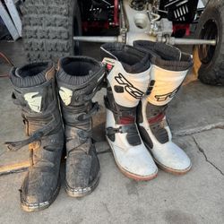 Motocross Boots Size 9 Men’s And Size 7 Mex