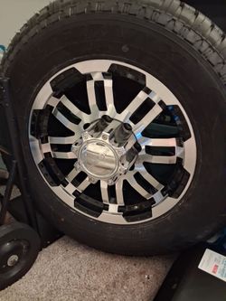 VISION 18 in rim w/ brand new Corsa All Terrian XL tire