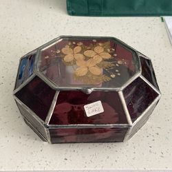 Stained Glass Music Box