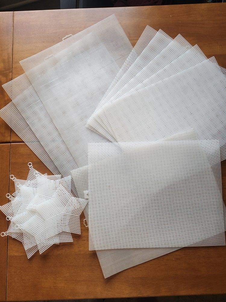Plastic Canvas Crafting Material