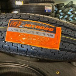 ST 225/75/15 New Set Of Trailer Tires 10 Ply 