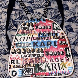 Karl Lagerfeld Medium Backpack New