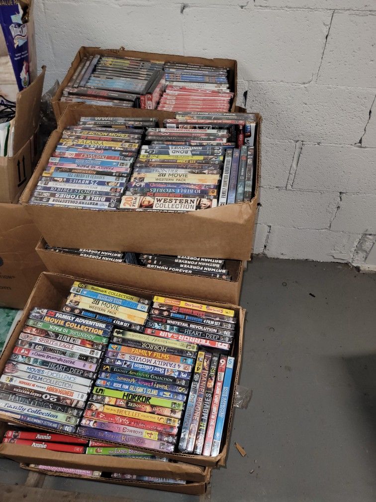 DVDs For Sale (Over 500 DVDs)