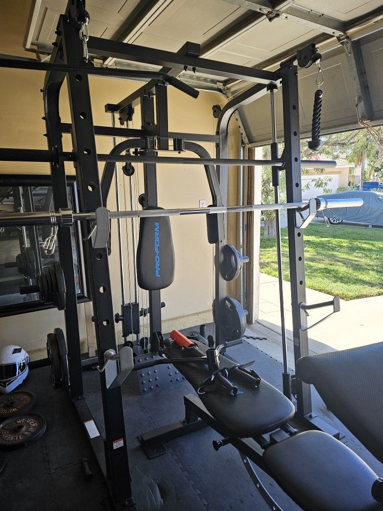 Proform Gym Set Smith Machine