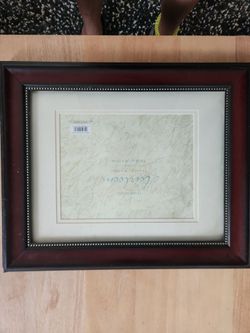 Nice wood frame