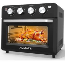 AUMATE Convection Toaster Oven, 19-Quart Counter-top Convection Oven,  7-in-1 Air Fryer Toaster Oven Combo, Knob Control Multi-function Pizza Oven  with for Sale in Phoenix, AZ - OfferUp
