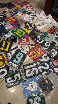 Soccer jerseys