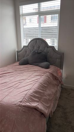 Full size diamond bed frame