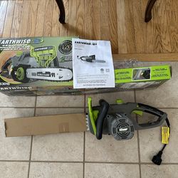 Chainsaw earthwise 16” 12amp.
