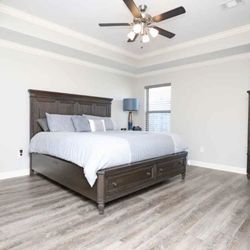 Brown King Bedroom Set