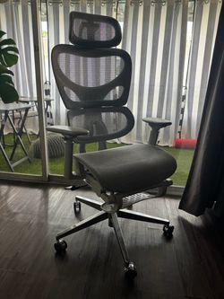 Huuger Mesh Office Chair with Footrest