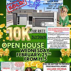 ***OPEN ****NEW BUILT***