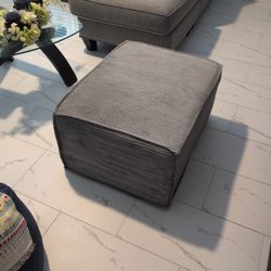 Modern Modular Sectional Sofa,L-Shape Sofa Corduroy Couch,Comfy Sofa Chair Ottoman