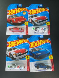 Ferrari hot wheels all for 10$