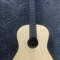 Mercury Acoustic Guitar Needs 1 String And Decal Around The Sound Hole Came Off