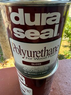 Dura seal polyurethane gloss finish 6 pieces