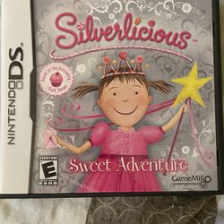 SILVERLICIOUS: SWEET ADVENTURE (Nintendo DS, 2DS, 3DS)