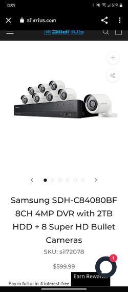 BRAND NEW OPEN BOX 8 SAMSUNG CAMERA SETUP