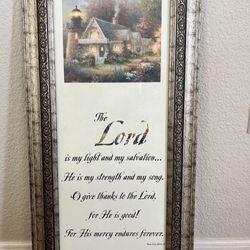 Beautiful Framed Art.