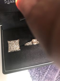 Diamonds (earring and ring)