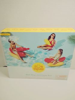 Sun Squad Inflatable Hot Dog Jousting Set