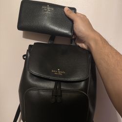 Kate Spade Mini Backpack With Wallet