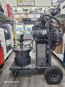 Electrostatic Ransburg No. 2 Process Gun Package on Dietz Cart